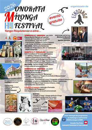 Onorata Milonga Festival
